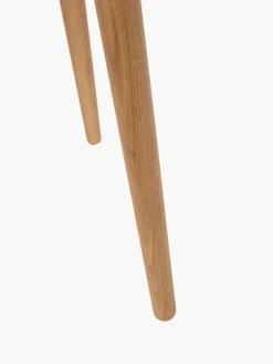 Houten wandtafel Barbier met geribde voorkant^Zuiver Discount