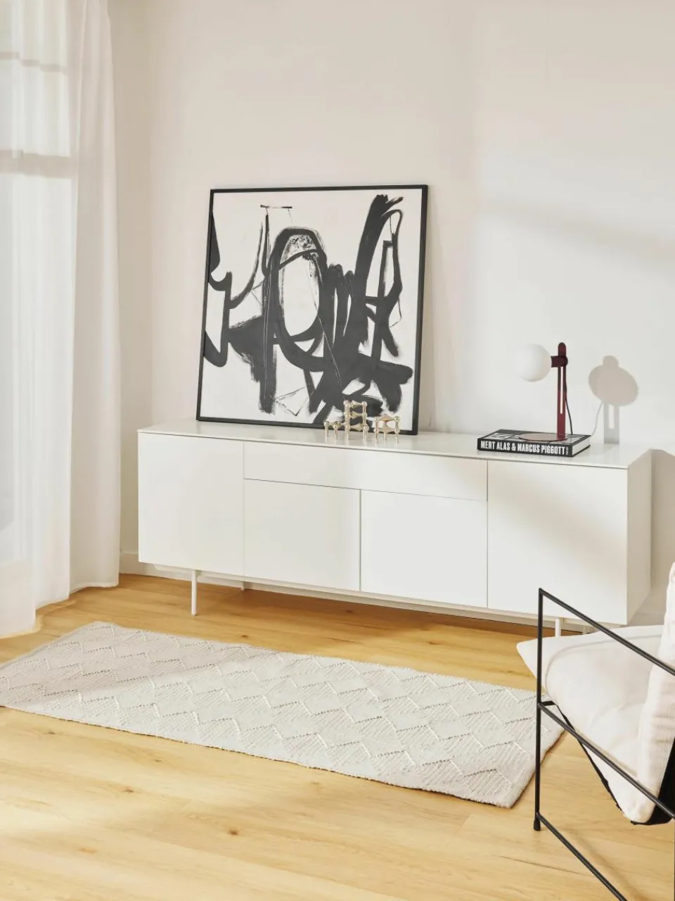 In- & outdoor loper Barcelona met hoog-laag structuur^Westwing Collection Best