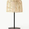 In- & outdoor Solar LED-Lamp Kyra met rotan kap^Westwing Collection Fashion