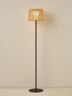 In- & outdoor Solar LED-Lamp Kyra met rotan kap^Westwing Collection New