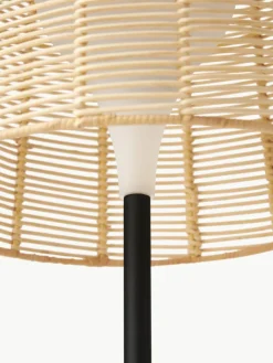 In- & outdoor Solar LED-Lamp Kyra met rotan kap^Westwing Collection New