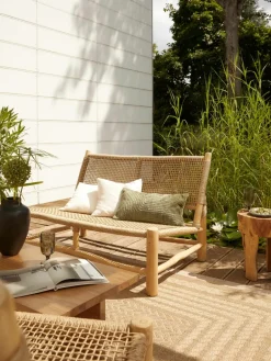 In- & outdoor vloerkleed Limonero in jute look^Westwing New