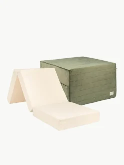 3in1 fluwelen slaapmatras, zitzak en speeltafel Sleepover^Nobodinoz Online