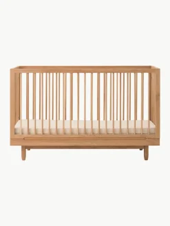 In hoogte verstelbaar babybedje Pure van eikenhout, 70 x 140 cm^Nobodinoz Clearance