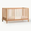 In hoogte verstelbaar babybedje Latitude van eikenhout, 70 x 140 cm^Nobodinoz Outlet