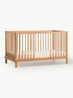 In hoogte verstelbaar babybedje Latitude van eikenhout, 70 x 140 cm^Nobodinoz Outlet