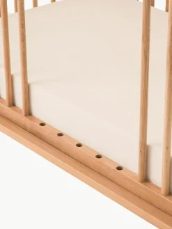 In hoogte verstelbaar babybedje Latitude van eikenhout, 70 x 140 cm^Nobodinoz Outlet