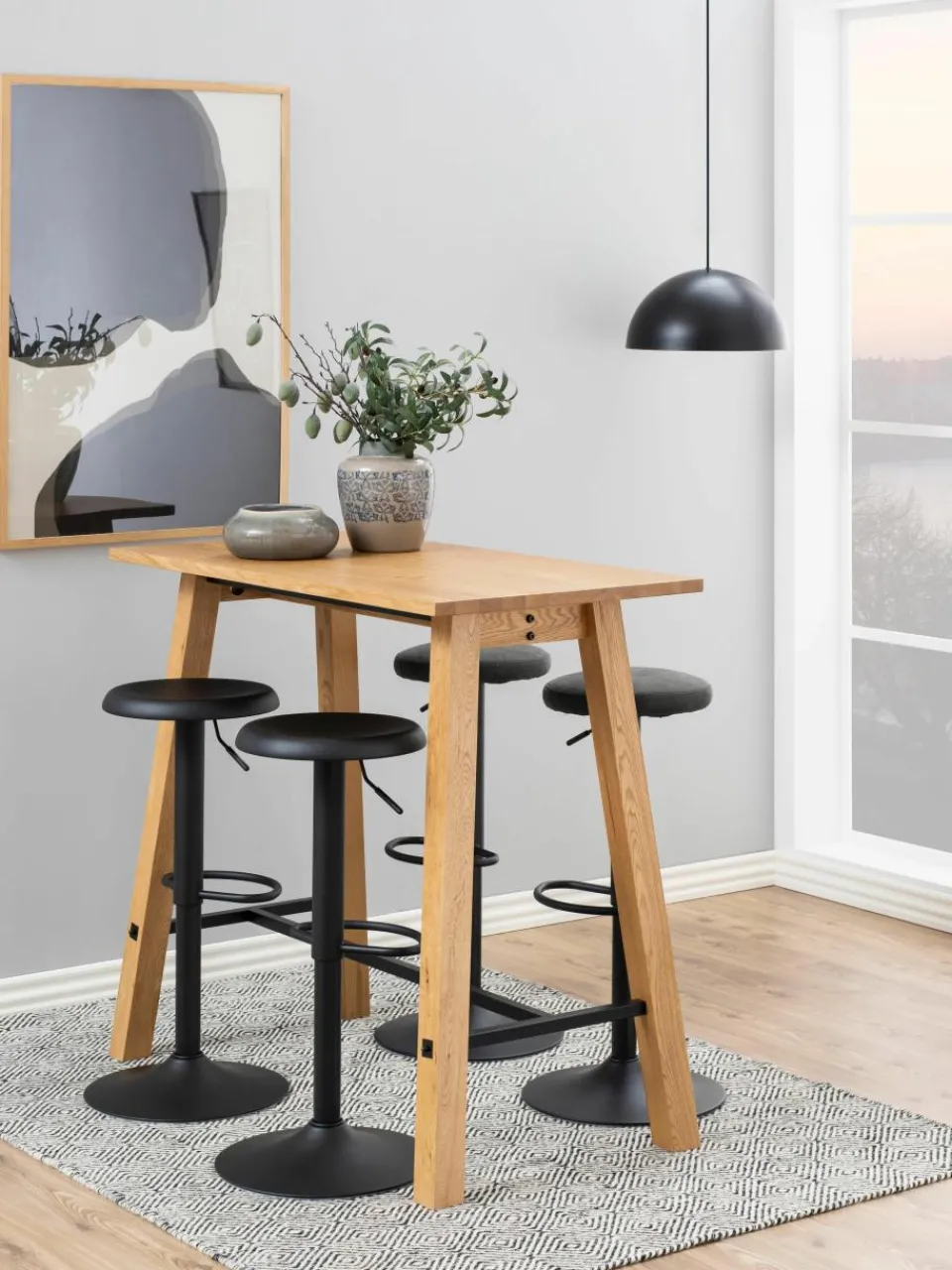In hoogte verstelbare barkruk Finch, 2 stuks^Westwing Online