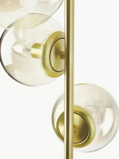 Industriële vloerlamp Casey van glas^Westwing Collection New