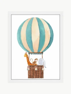 Ingelijste digitale print Balloon^Any Image Outlet