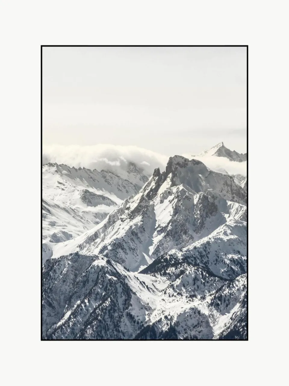 Ingelijste digitale print White Mountain^Malerifabrikken Clearance