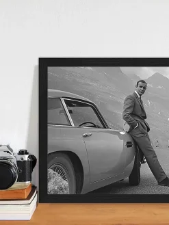 Ingelijste digitale print Sean Connery (James Bond)^Any Image Discount