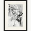 Ingelijste digitale print Brigitte With Her Camera^Any Image Discount