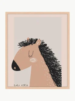 Ingelijste digitale print Baby Horse^Any Image Outlet