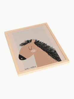 Ingelijste digitale print Baby Horse^Any Image Outlet