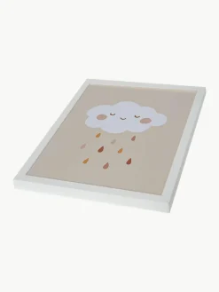 Ingelijste digitale print Lovely Rain^Any Image Online