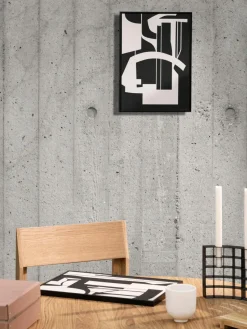 Ingelijste digitale print Silhouette^Kristina Dam Hot