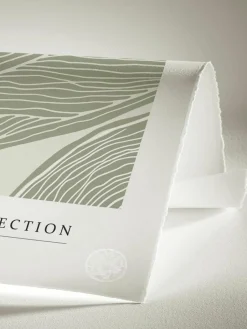 Ingelijste digitale print Leaves, handgemaakt^Incado Online