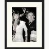Ingelijste print Serge Gainsbourg & Jane Birkin^Any Image Sale