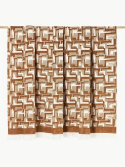 Jacquard bedsprei Fran met franjes^Westwing Collection Sale