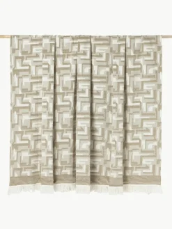 Jacquard bedsprei Fran met franjes^Westwing Collection Online