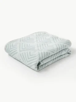 Jacquard bedsprei Milano met grafisch patroon^Westwing Collection Best