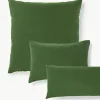 Jacquard kussensloop Sanvi met kerstmotief^Westwing Collection Hot