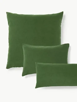 Jacquard kussensloop Sanvi met kerstmotief^Westwing Collection Hot