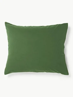 Jacquard kussensloop Sanvi met kerstmotief^Westwing Collection Hot