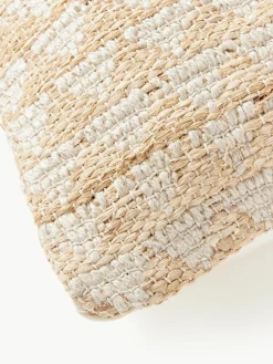 Juten kussenhoes Flint met geometrisch patroon^Westwing Collection Sale
