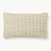 Juten kussenhoes Flint met geometrisch patroon^Westwing Collection Sale