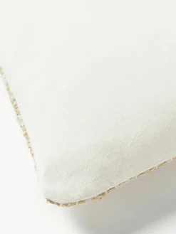 Juten kussenhoes Flint met geometrisch patroon^Westwing Collection Sale