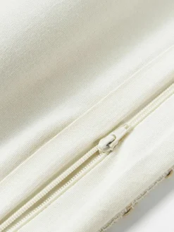 Juten kussenhoes Flint met geometrisch patroon^Westwing Collection Sale