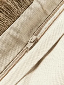Juten kussenhoes Nario met franjes^Westwing Collection Discount