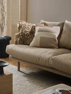 Juten kussenhoes Nario met franjes^Westwing Collection Outlet