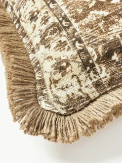 Juten kussenhoes Nario met franjes^Westwing Collection Outlet