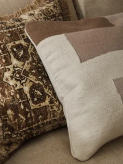 Juten kussenhoes Nario met franjes^Westwing Collection Outlet