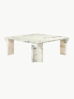 Kalkstenen salontafel Doric, B 80 cm^GUBI Fashion