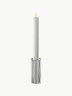 Kandelaar Bernadotte met groefstructuur, H 11 cm^GEORG JENSEN Sale
