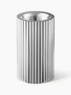 Kandelaar Bernadotte met groefstructuur, H 8 cm^GEORG JENSEN Fashion