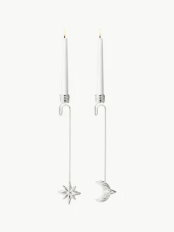 Kandelaar CC, set van 2^GEORG JENSEN Hot