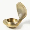 Kandelaar Clam van messing^ferm LIVING Discount
