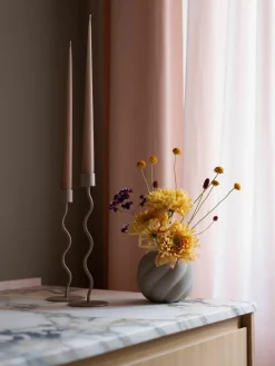 Kandelaar Curved, H 24 cm^Cooee Design Outlet