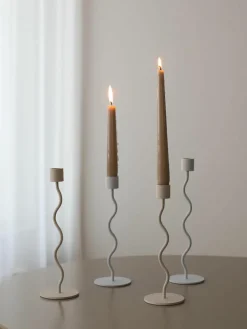 Kandelaar Curved, H 26 cm^Cooee Design Sale