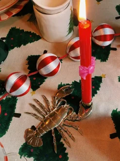 Kandelaar Lobster van messing^Anna + Nina Fashion
