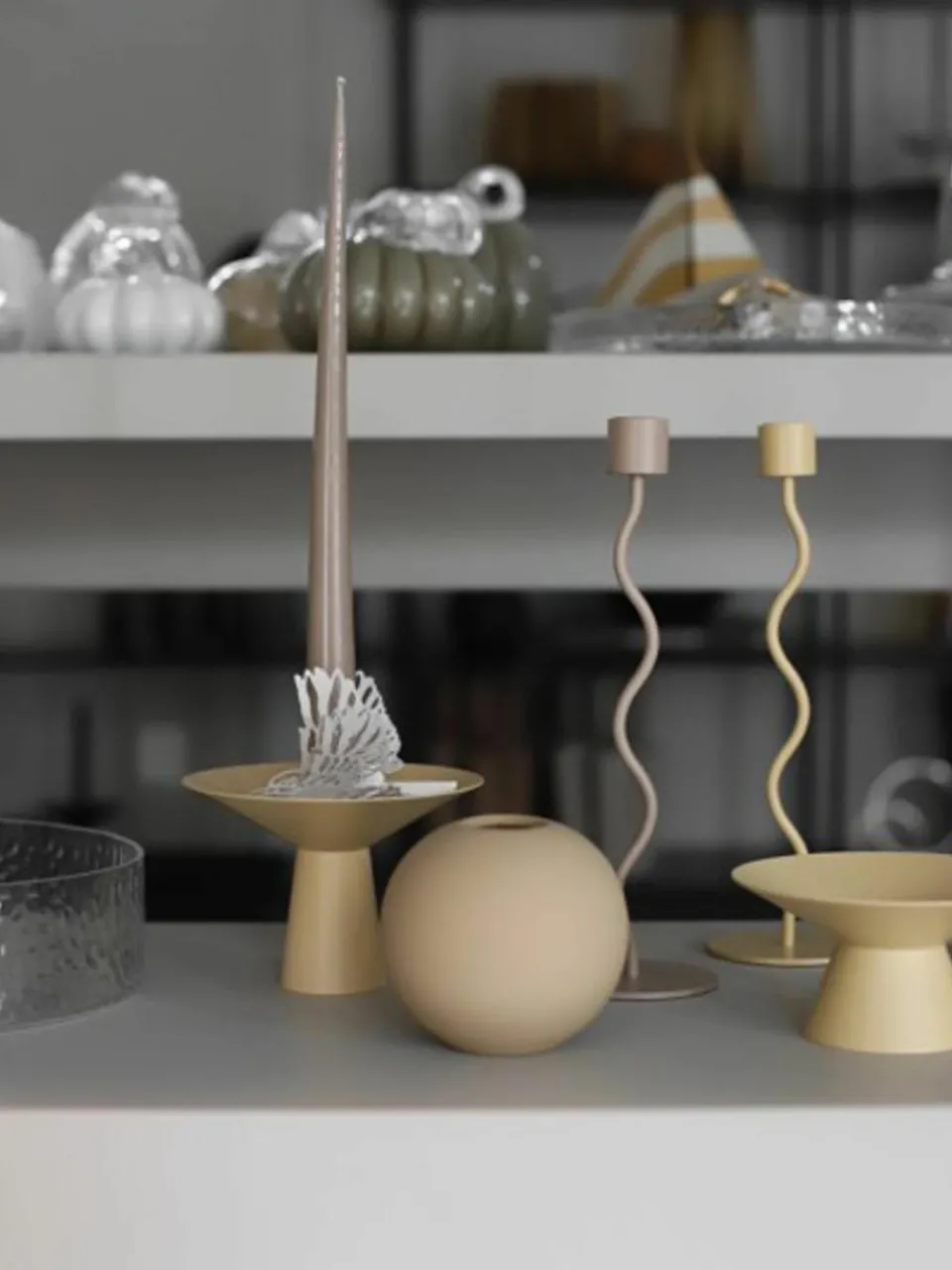 Kandelaar Uma met een matte oppervlak^Cooee Design Clearance