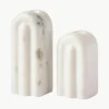 Kandelaars Malie uit marmer, set van 2^Westwing Collection Discount