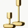 Kandelaars Nappula van messing, set van 2^iittala Discount