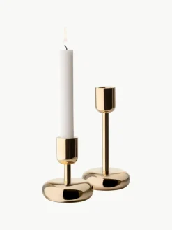 Kandelaars Nappula van messing, set van 2^iittala Discount
