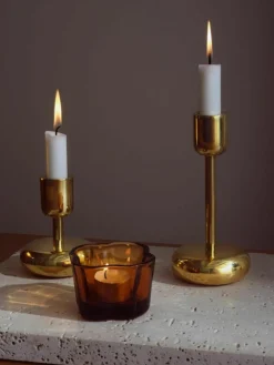 Kandelaars Nappula van messing, set van 2^iittala Discount
